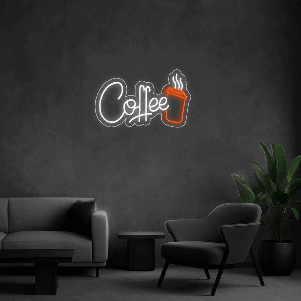 Cartel Neón Coffee