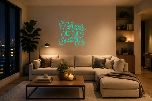 Neón Mereces lo que sueñas - Mereces lo que sueñas - living_room