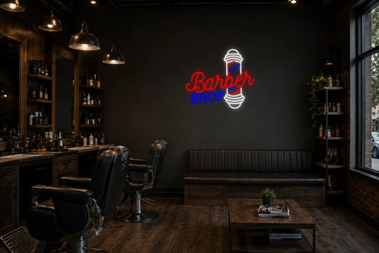Neón Barbería - barber shop - peluqueria_1