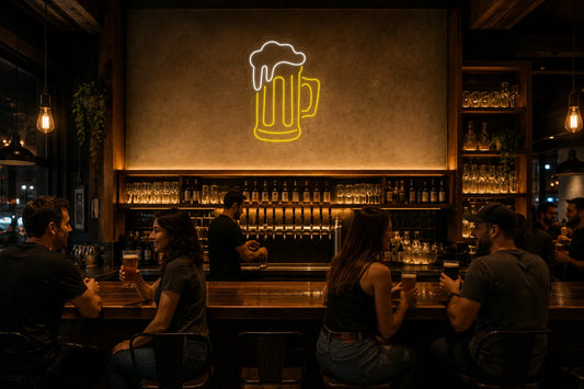 Neón Jarra de cerveza - beer-pint - bar_1