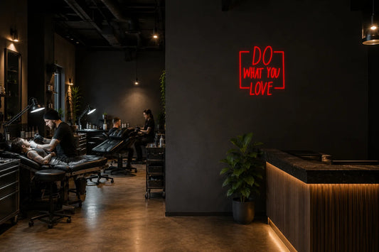 Neón Haz lo que amas - Do what you love - estudio_de_tatuaje_3