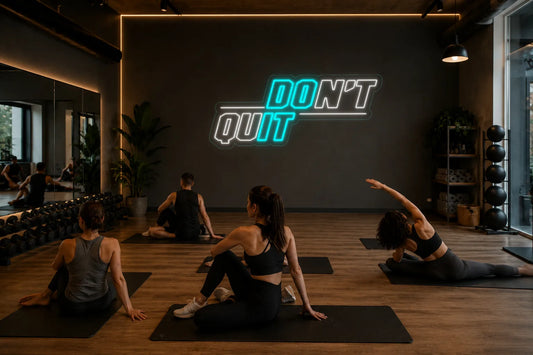 Neón No te rindas - Dont quit - gimnasio_1
