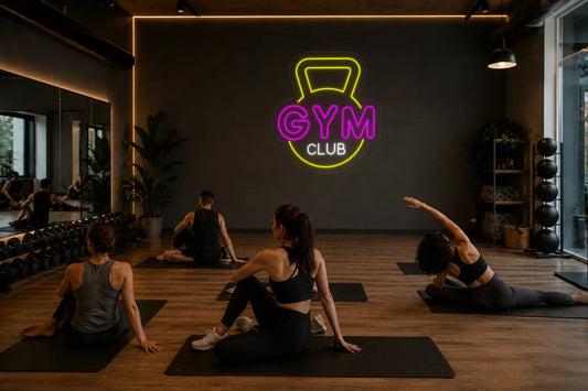 Neón Club de gimnasio - gym club - gimnasio_1