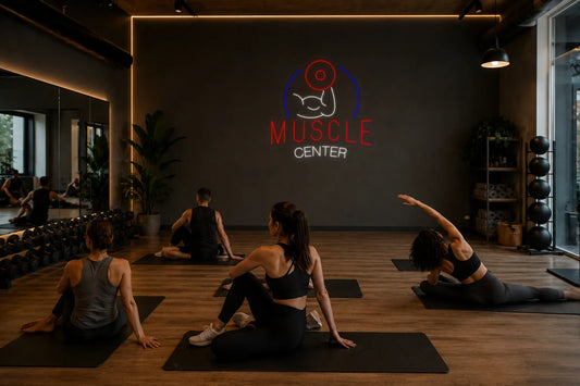 Neón Centro muscular - muscle-center - gimnasio_1