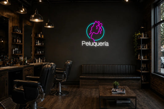 Neón Peluquería mujer - Peluquería - peluqueria_1