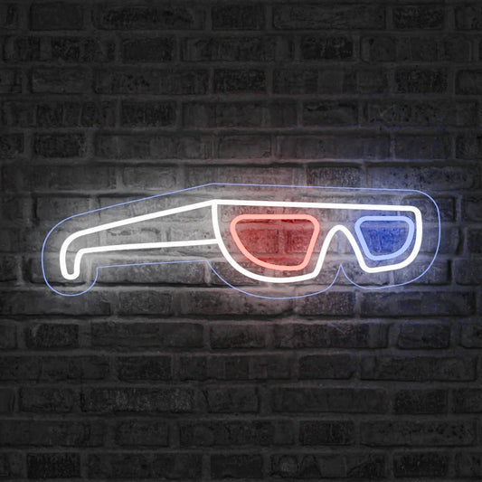 Neón Gafas 3D - Miniatura