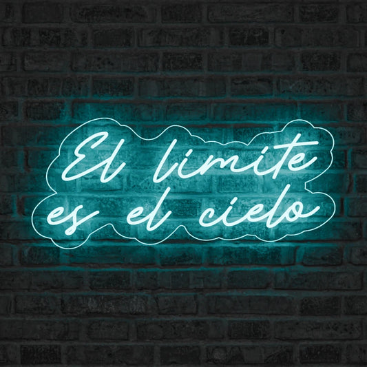Neón El límite es el cielo - Miniatura