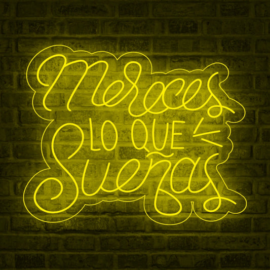 Neón Mereces lo que sueñas - Miniatura