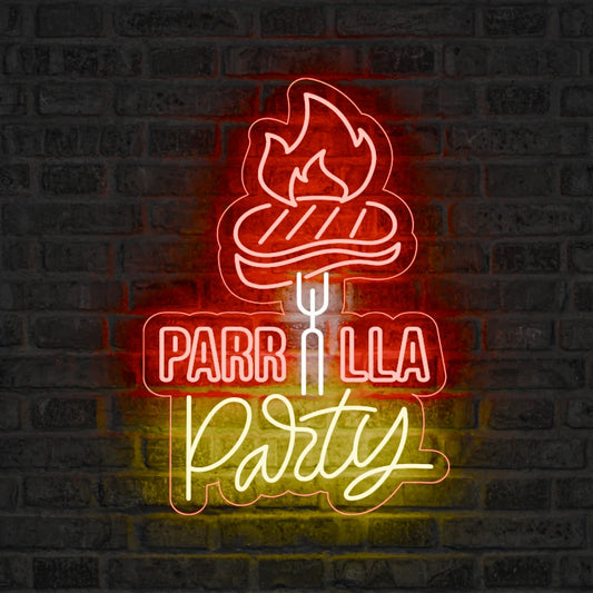 Neón Fiesta de parrilla - Miniatura