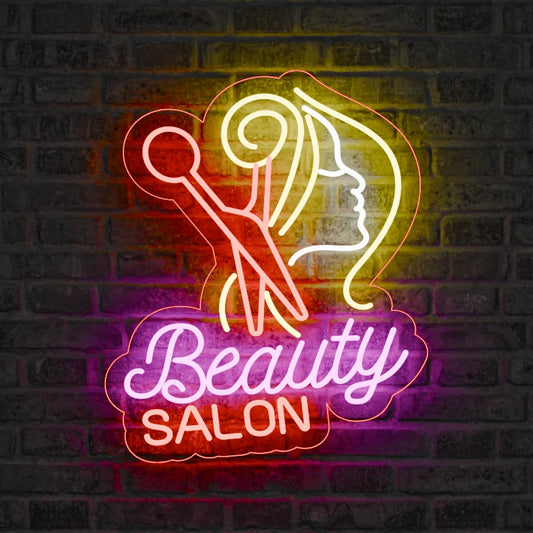 Neón Salón de belleza - Miniatura