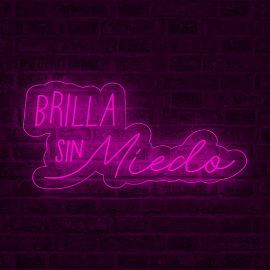 Neón Brilla sin miedo - Miniatura