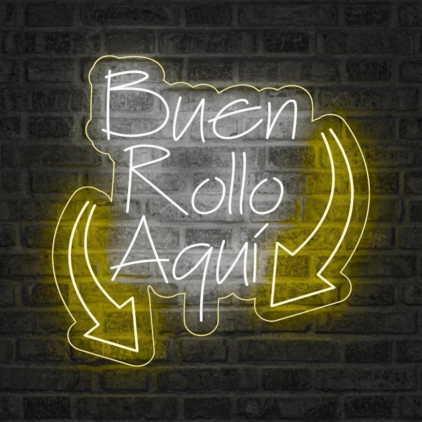 Neón Buen rollo aquí - Miniatura