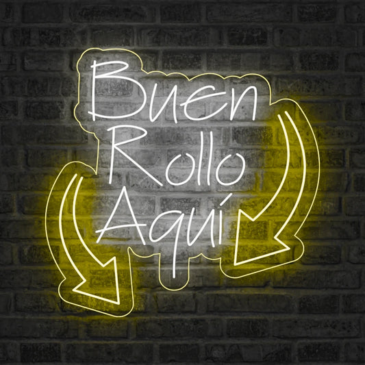 Neón Buen rollo aquí - Miniatura