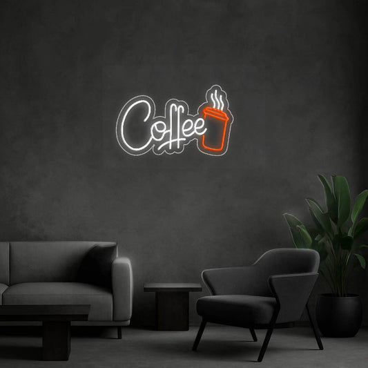 Cartel Neón Coffee