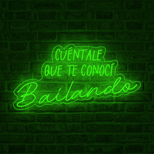 Neón Cuéntale que te conocí bailando - Miniatura