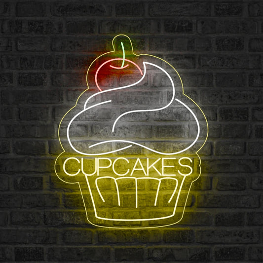 Neón Cupcakes - Miniatura