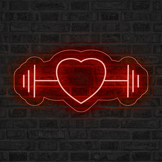 Neón Amor al gimnasio - Miniatura