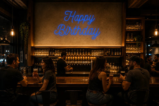 Neón Feliz cumpleaños - happy birthday - bar_1