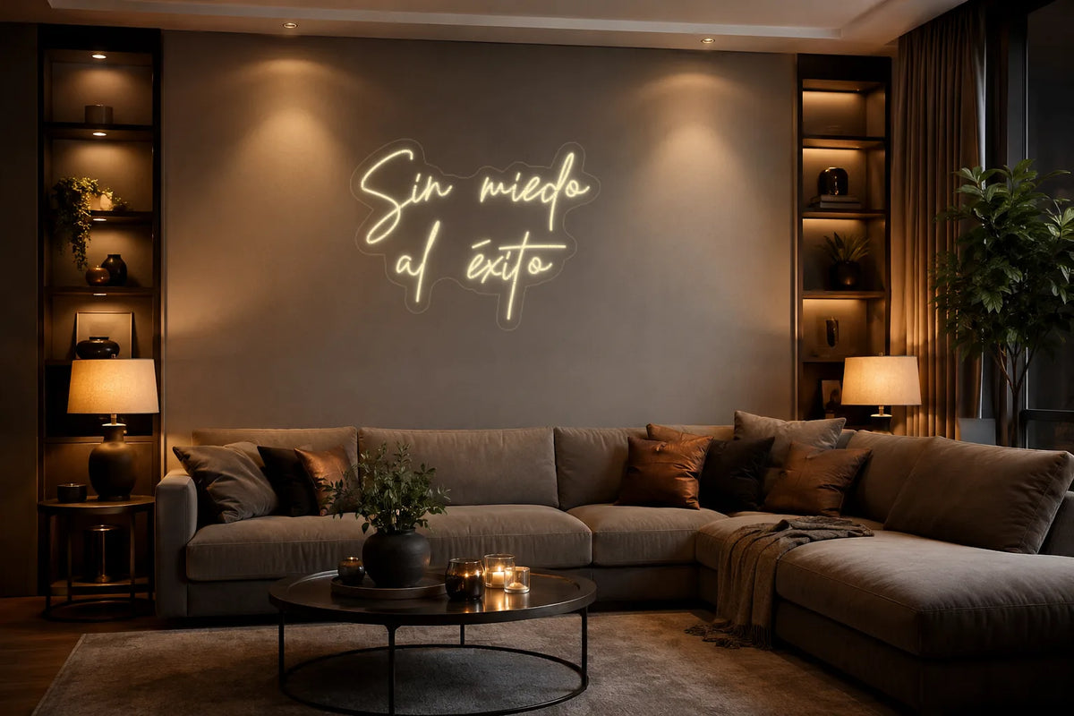 Neón Sin miedo al éxito - sin miedo al exito - living_room_2