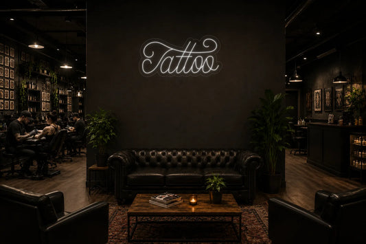 Neón Tatuaje cursivo - tattoo-cursive - estudio_de_tatuaje_1
