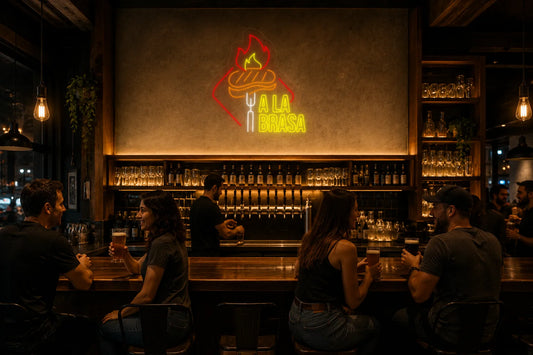 Neón A la brasa - a la brasa - bar_1