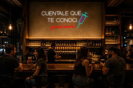 Neón Cuéntale que te conocí pinchando - Cuentale que te conoci pinchando - bar_1