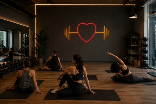 Neón Amor al gimnasio - heart-weight-gym - gimnasio_1
