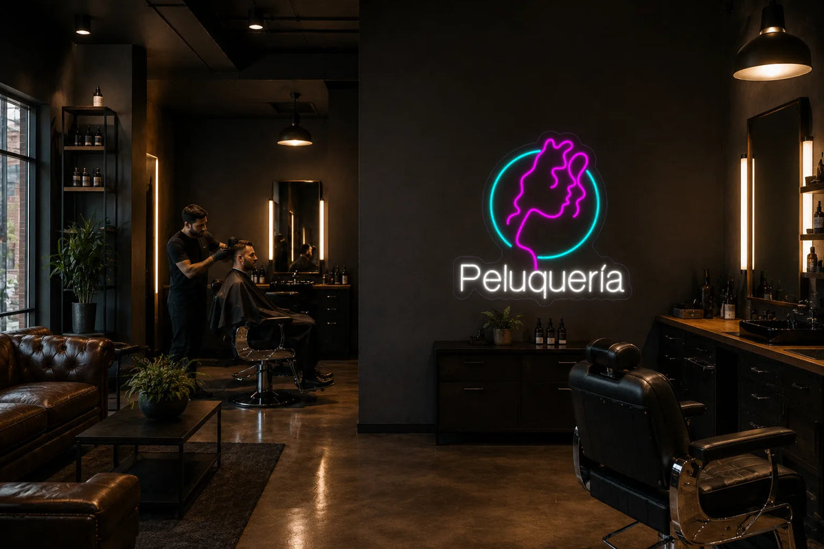 Neón Peluquería mujer - Peluquería - peluqueria_3