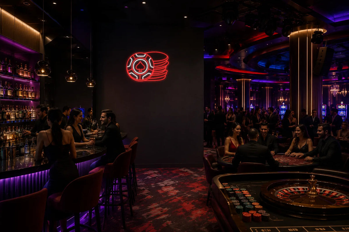 Neón Ficha de póker - poker-chips - casino_3