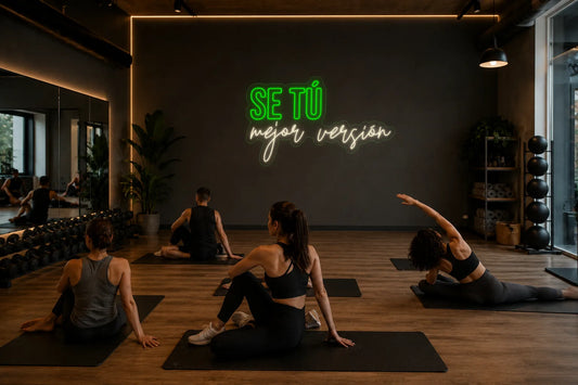 Neón Sé tu mejor versión - se tu mejor version - gimnasio_1