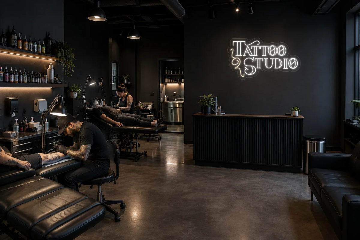 Neón Estudio de tatuaje - Tattoo Studio - estudio_de_tatuaje_2