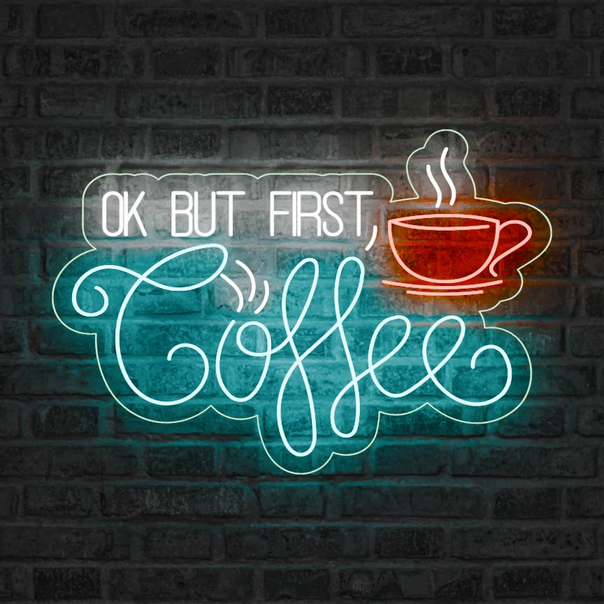 Neón Primero café - Miniatura