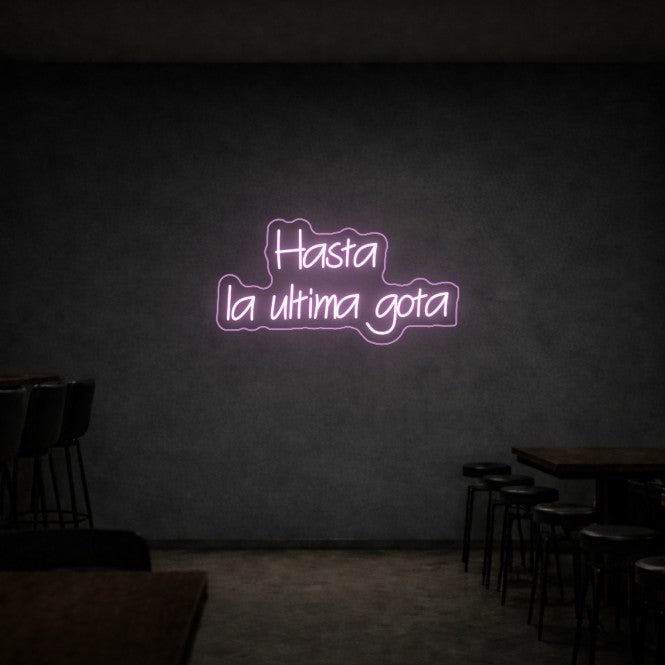 LED neon sign