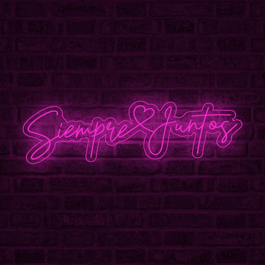 Neón Siempre juntos - Miniatura
