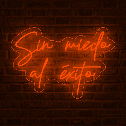 Neón Sin miedo al éxito - Miniatura