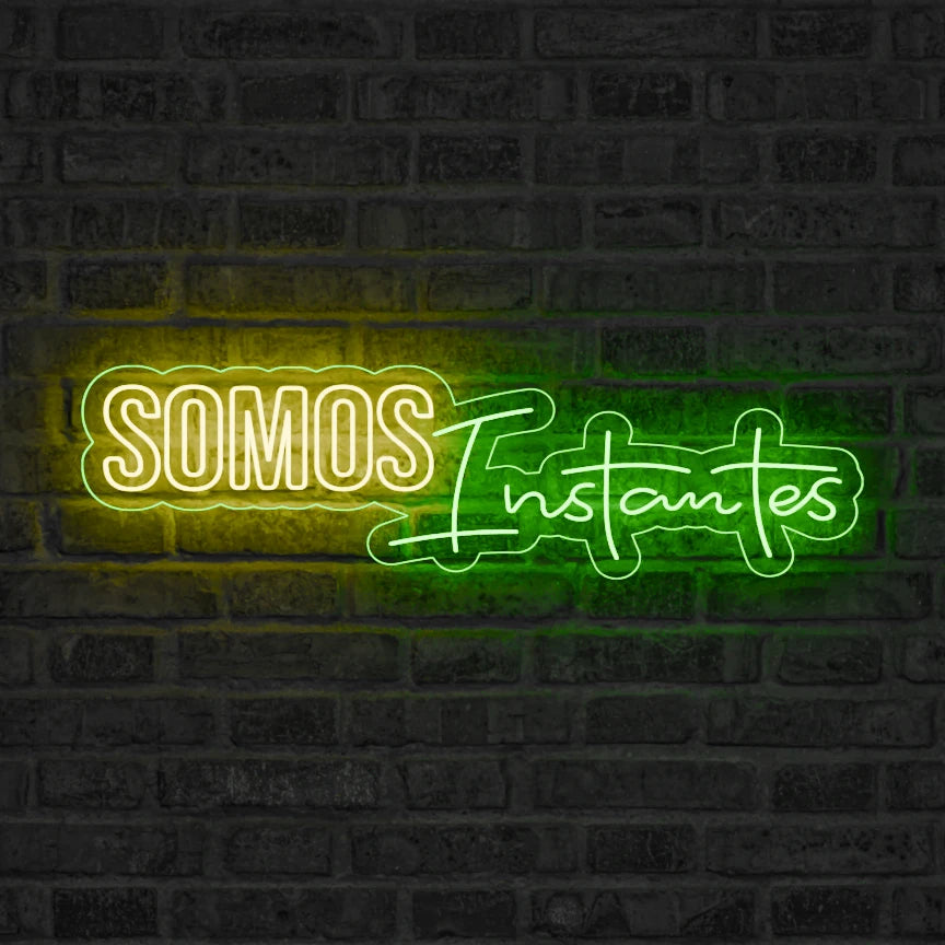 Neón Somos instantes - Miniatura