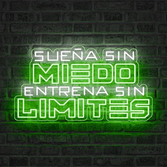 Neón Sueña sin miedo, entrena sin límites - Miniatura