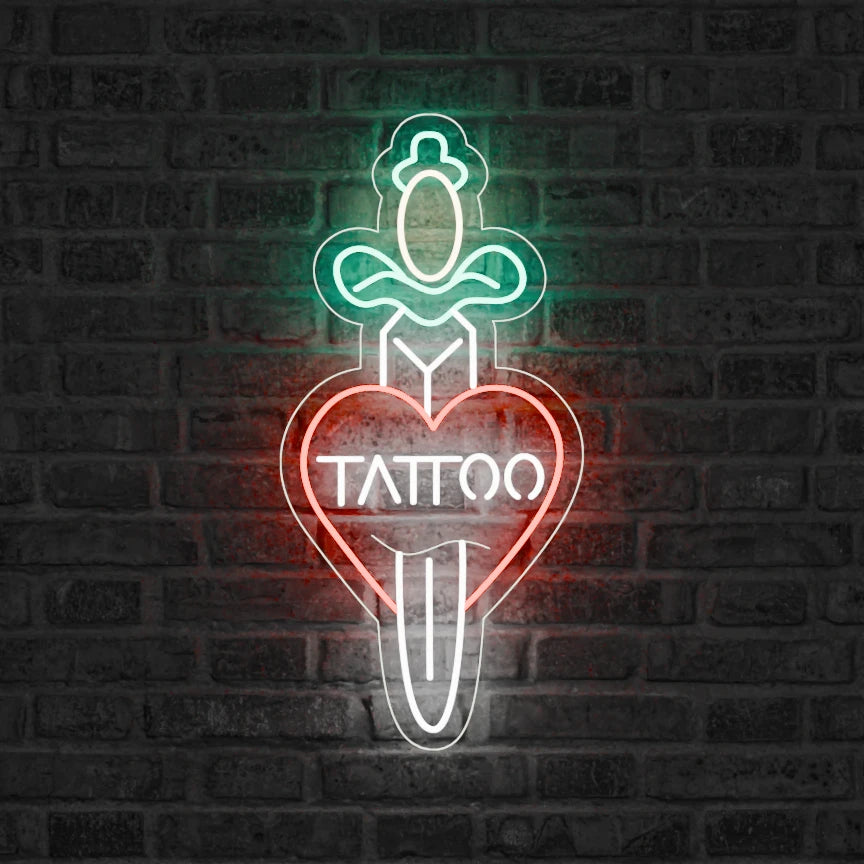 Neón Tatuaje clásico - Miniatura
