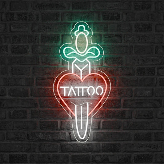 Neón Tatuaje clásico - Miniatura