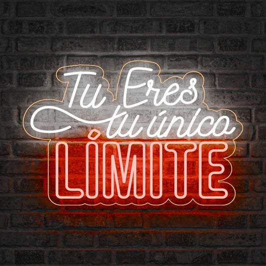 Neón Tú eres tu único límite - Miniatura